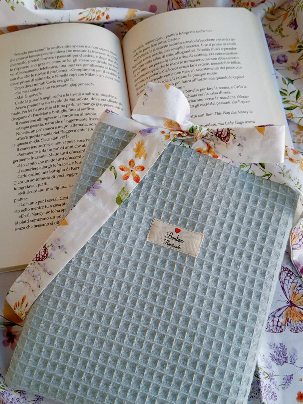 Custodia libro Acquamarina