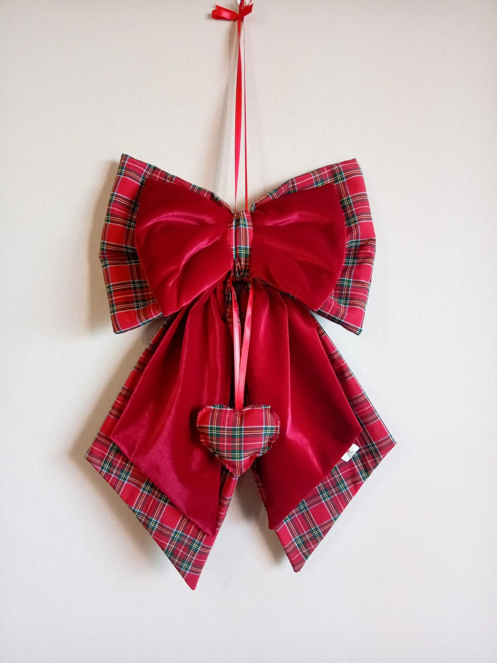 Fiocco di Natale Rosso