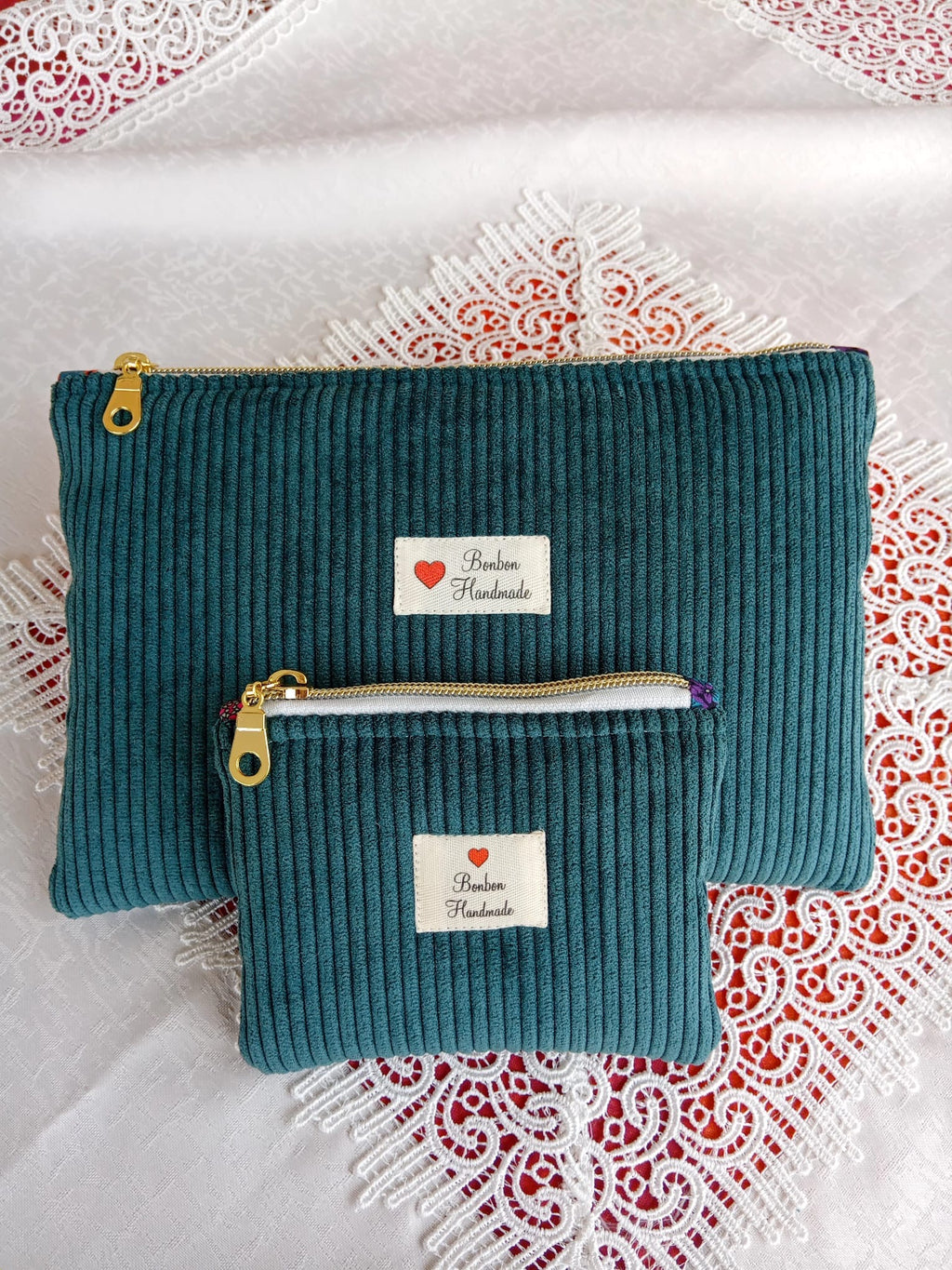 Pochette Velvet Verde