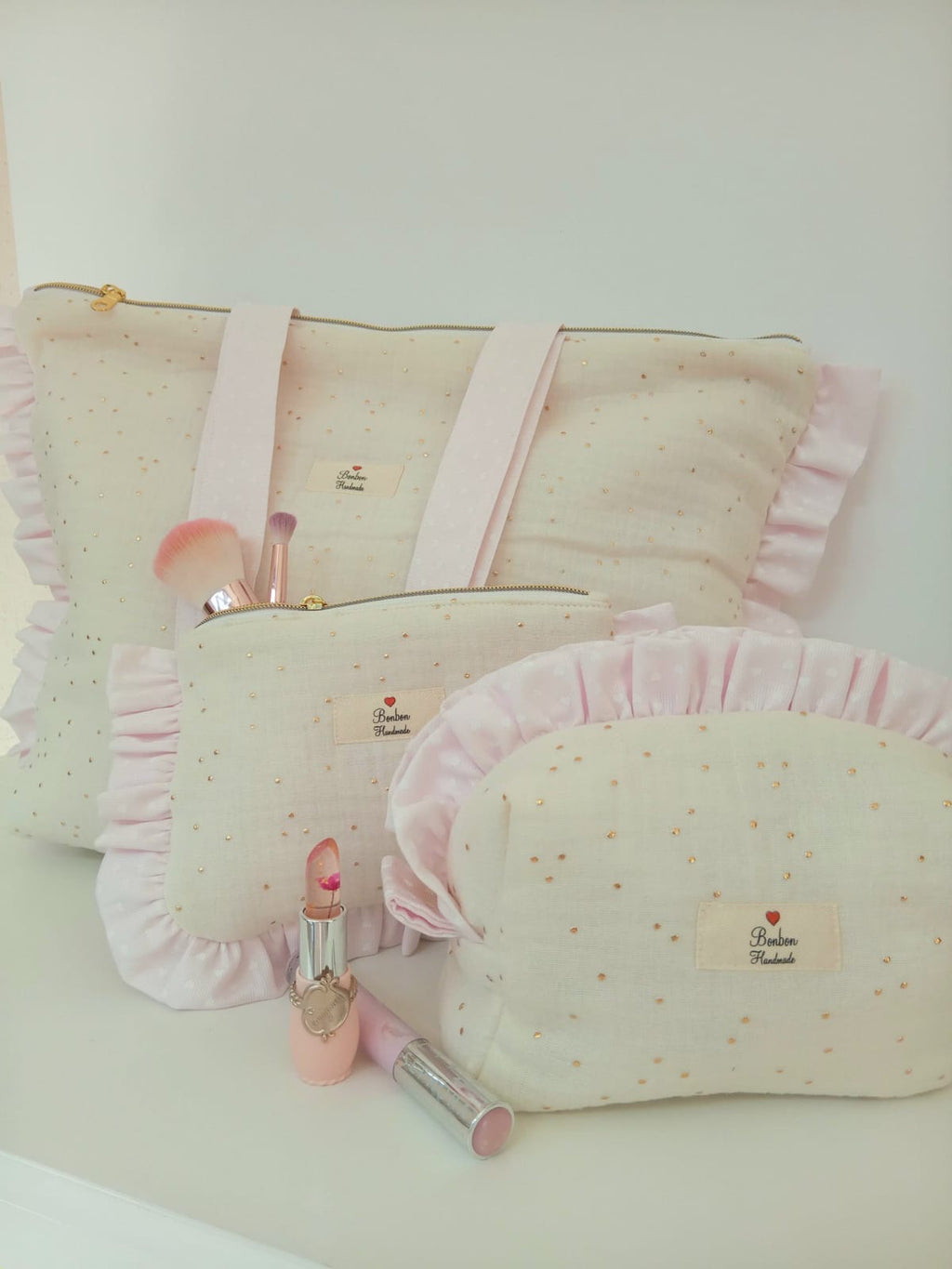 Trousse bustina "Romantic Gold"