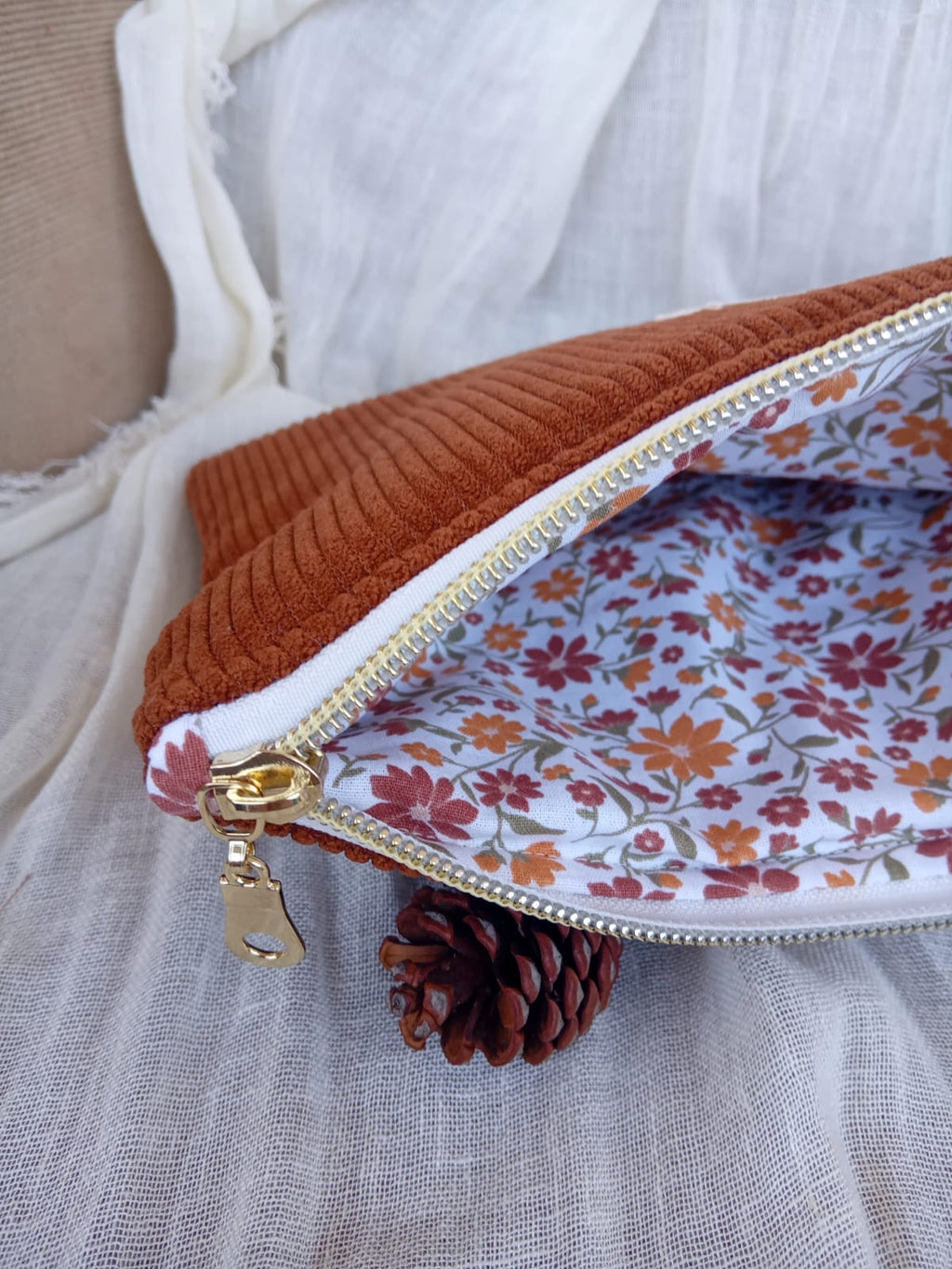 Pochette Velvet Cannella