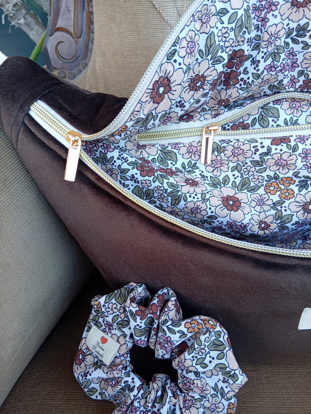 Sac Banane Velvet Chocolate