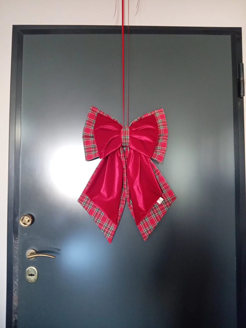 Fiocco di Natale Rosso