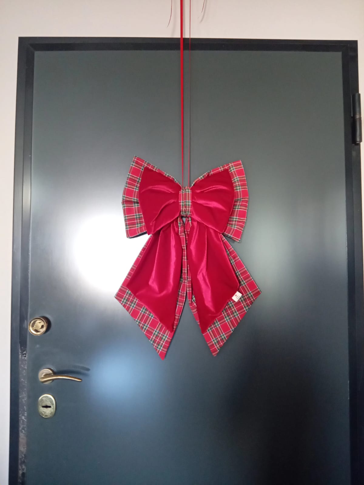 Fiocco di Natale Rosso