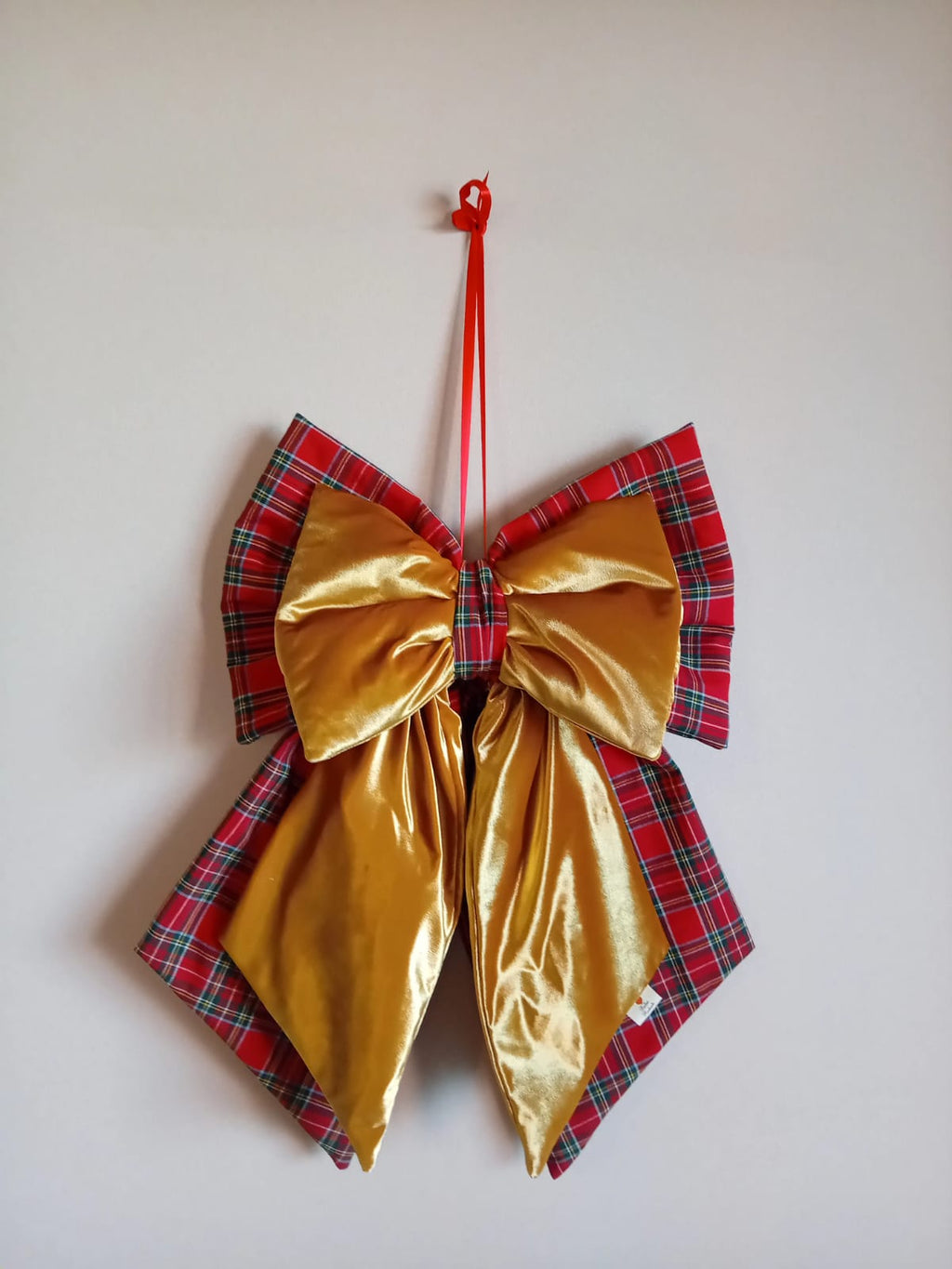 Fiocco di natale Oro