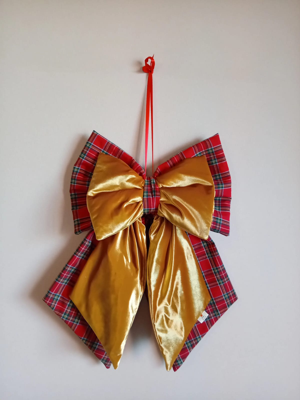 Fiocco di natale Oro