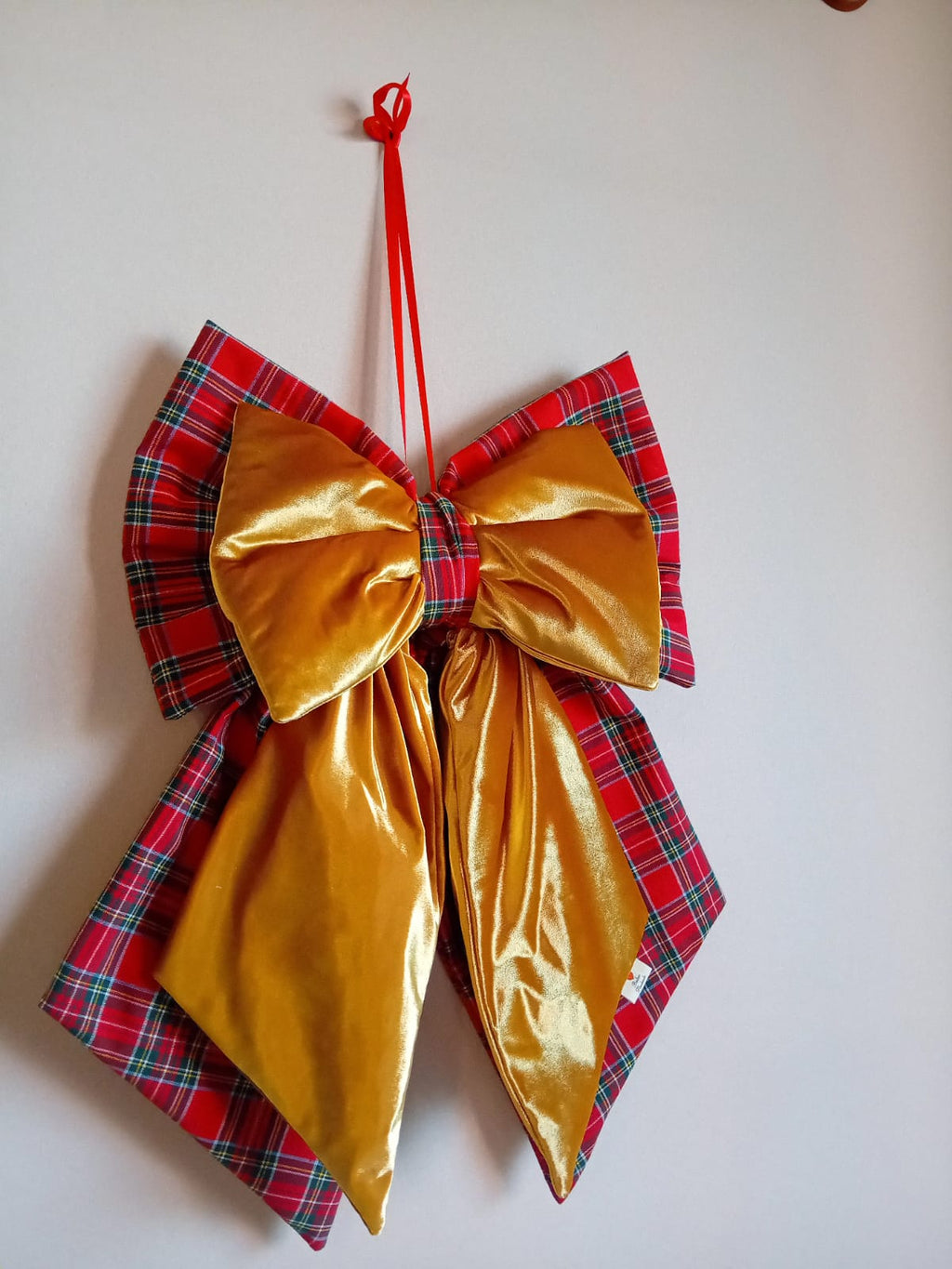 Fiocco di natale Oro