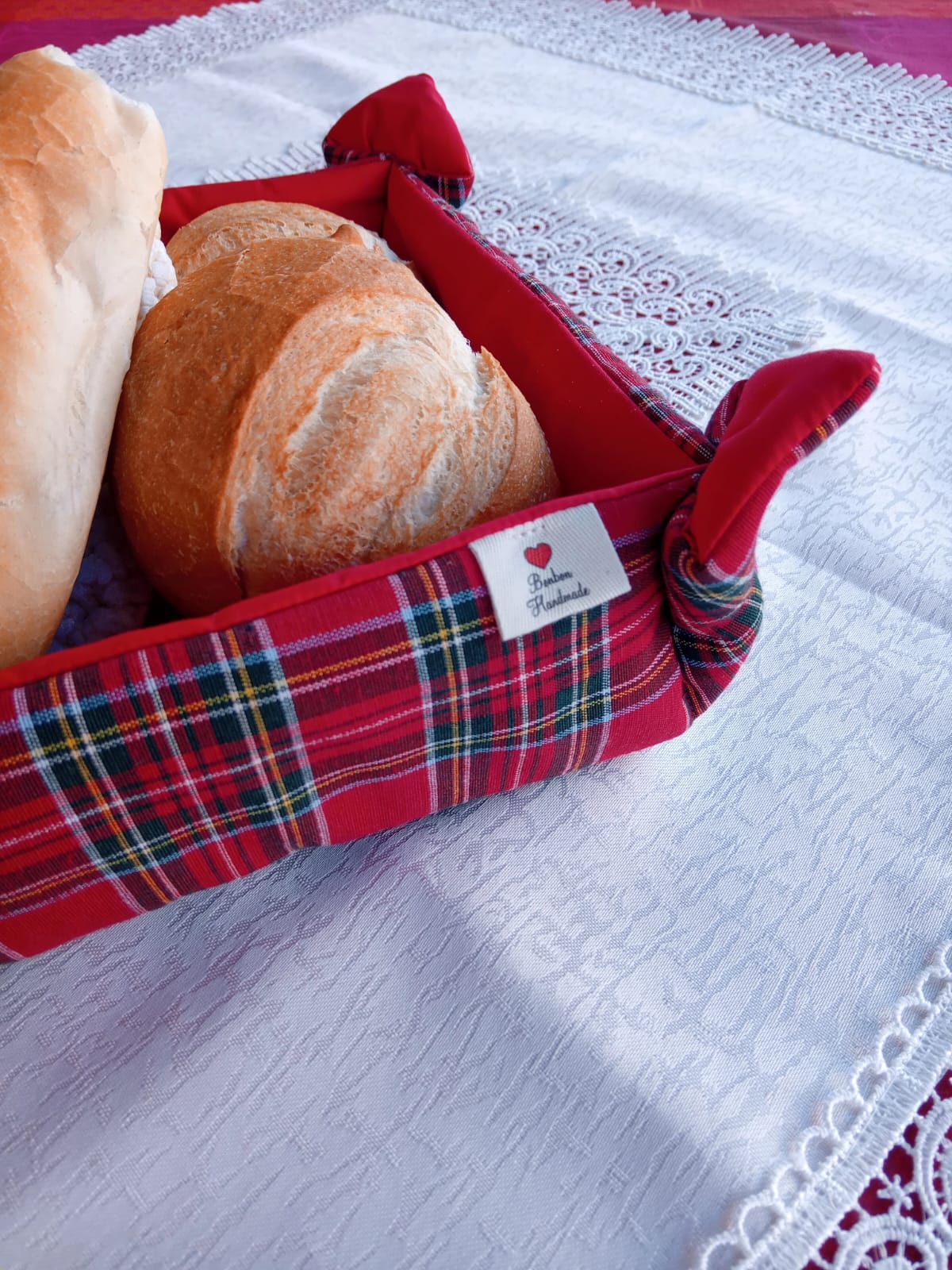 Cestino Porta Pane Natalizio