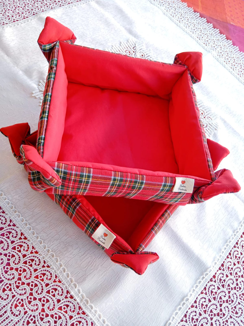 Cestino Porta Pane Natalizio