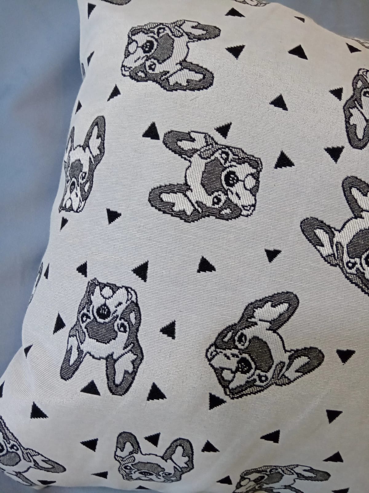 Cuscino Jacquard Bulldog