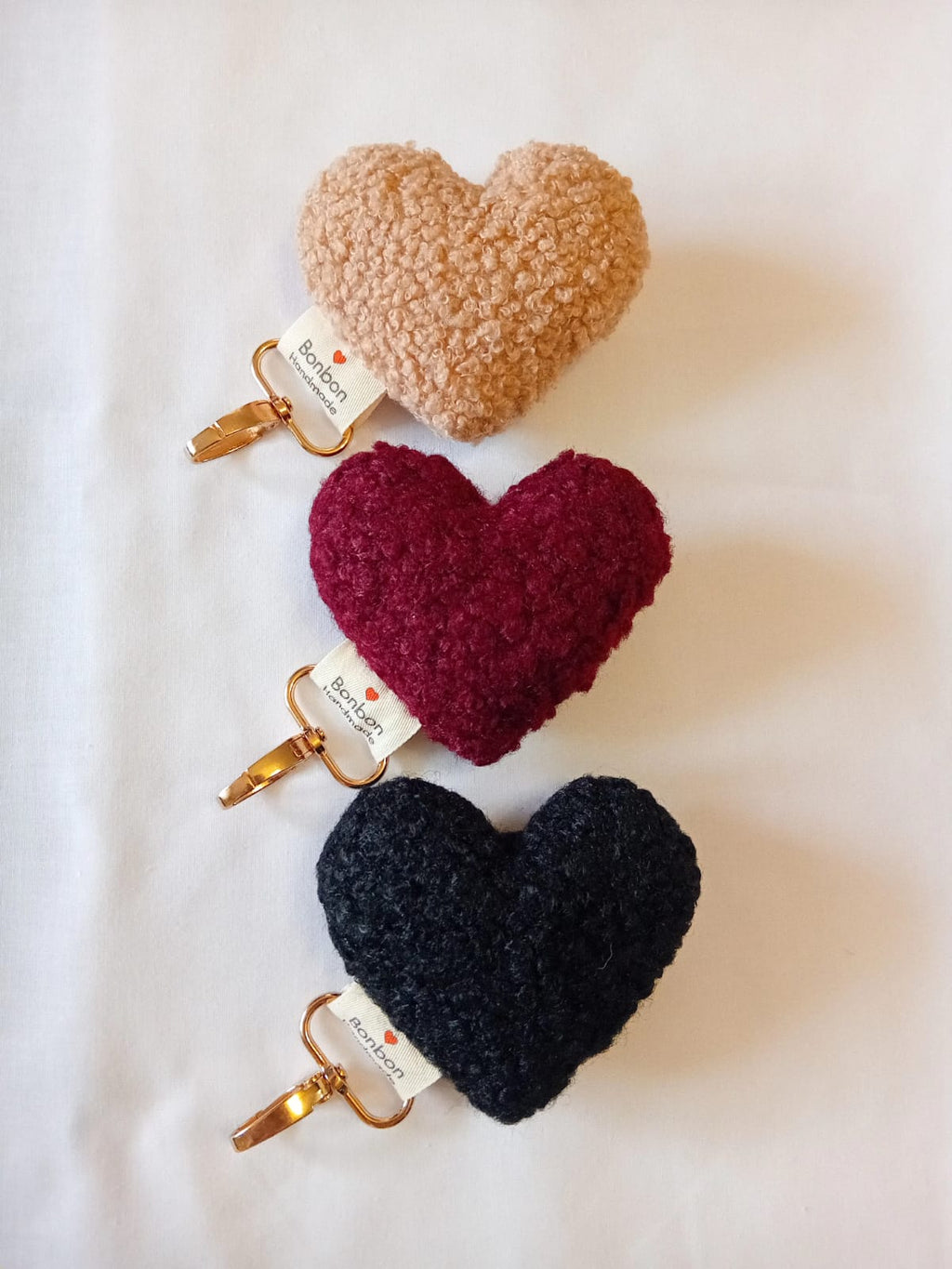 Portachiavi Teddy Bouclè Black