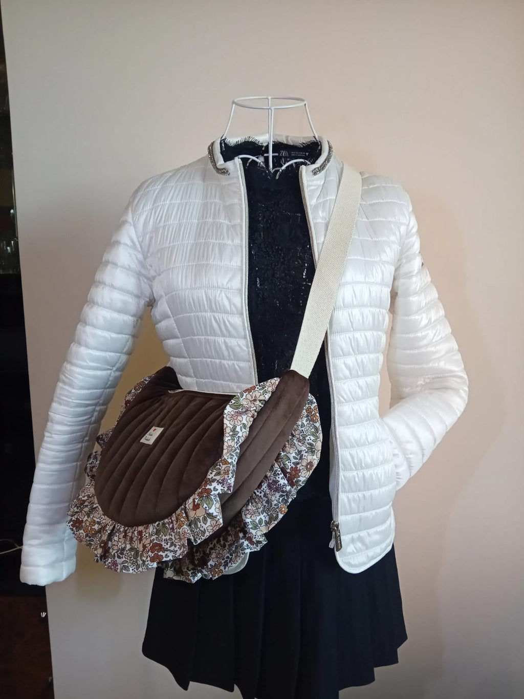 Croissant Bag Velvet Chocolate