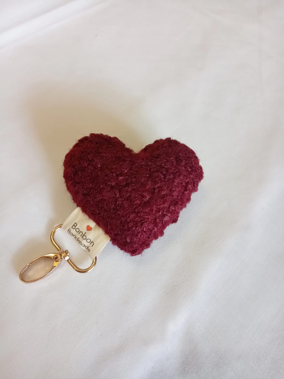 Portachiavi Teddy Bouclè Ruby