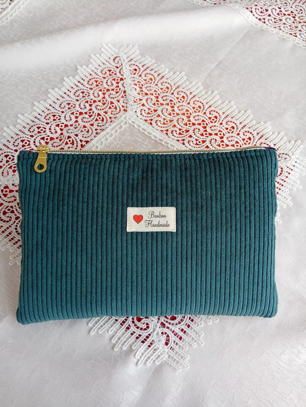 Pochette Velvet Verde