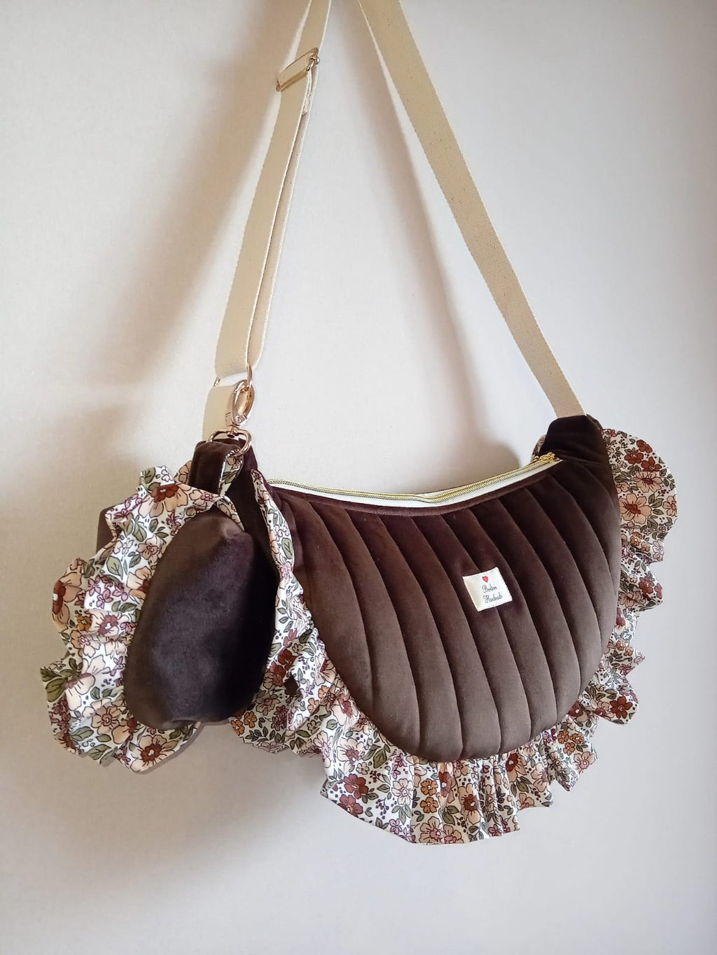 Croissant Bag Velvet Chocolate