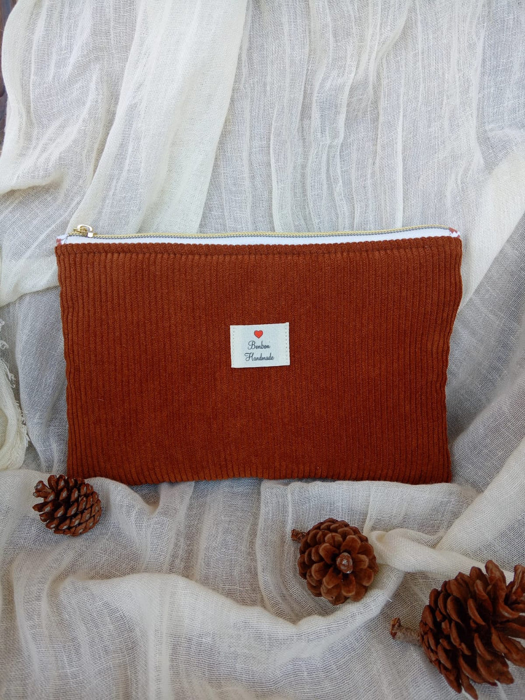 Pochette Velvet Cannella