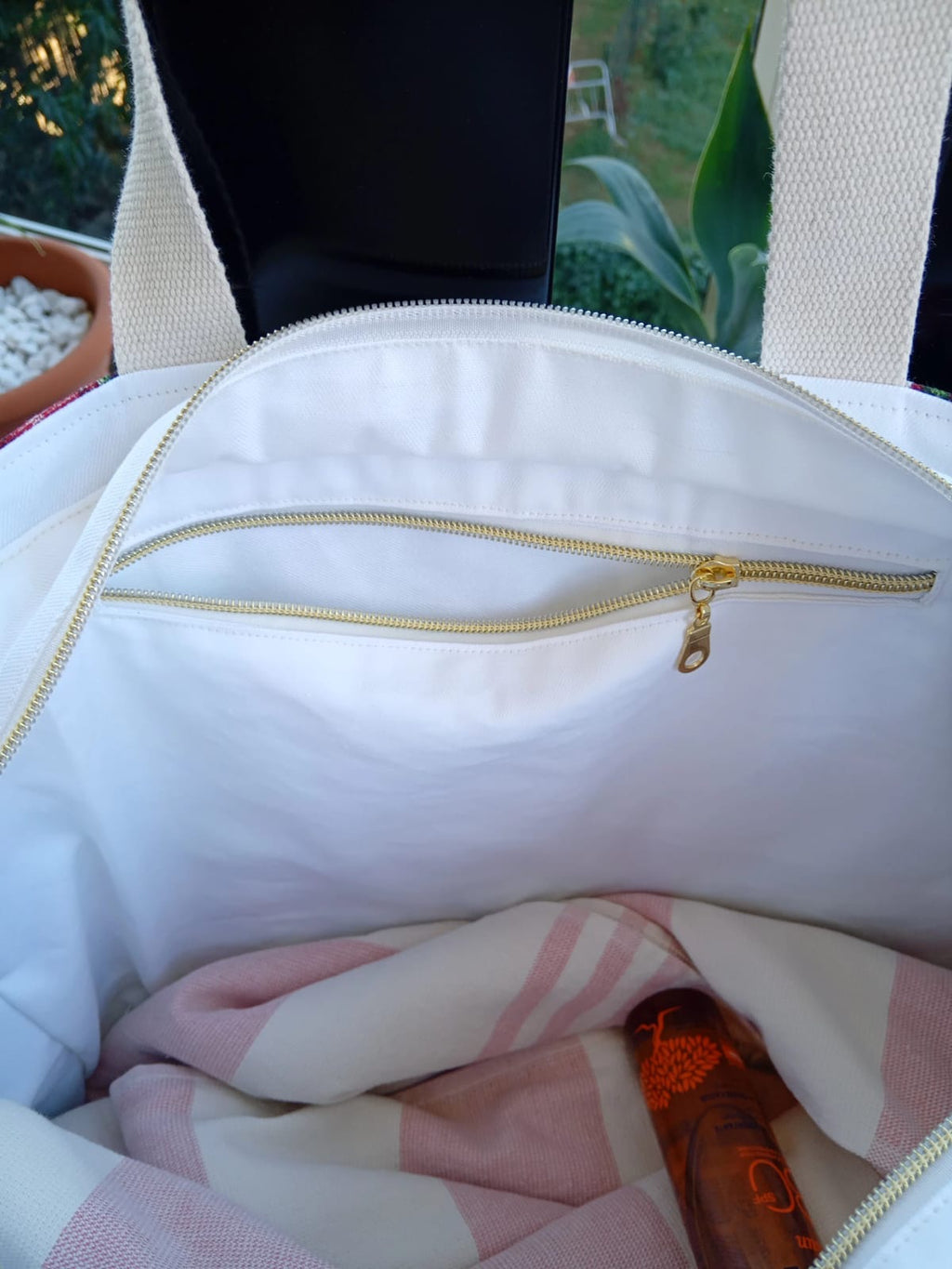 Borsa Mare Cherry Bloom