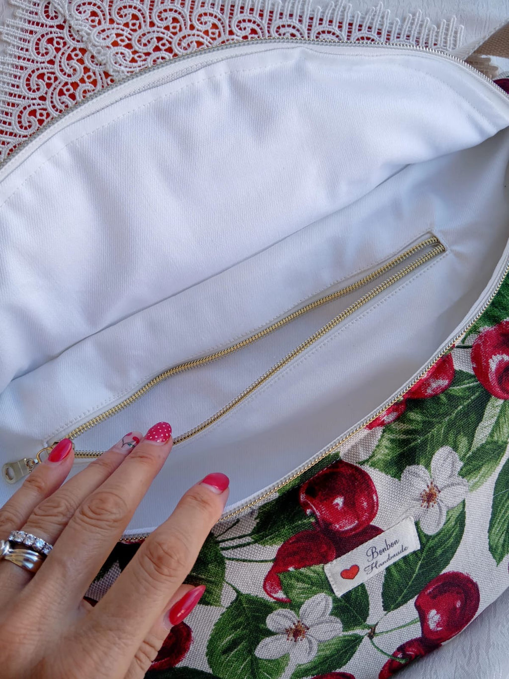 Sac banane Cherry Bloom